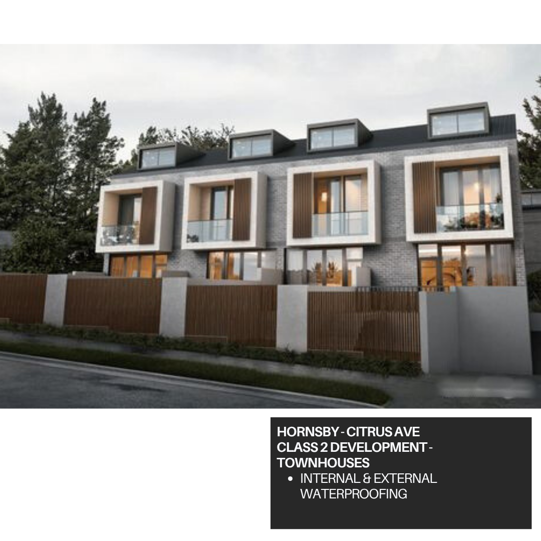 Hornsby Citrus Avenue townhouses